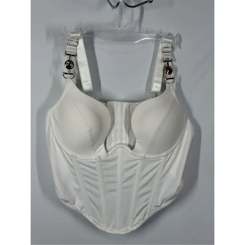 B36 -- ready. SHEIN Deep Plunge Corset Size large